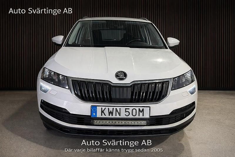 Begagnad Skoda Karoq Ambition 150 HK (110 kW) 2019 Vit SUV