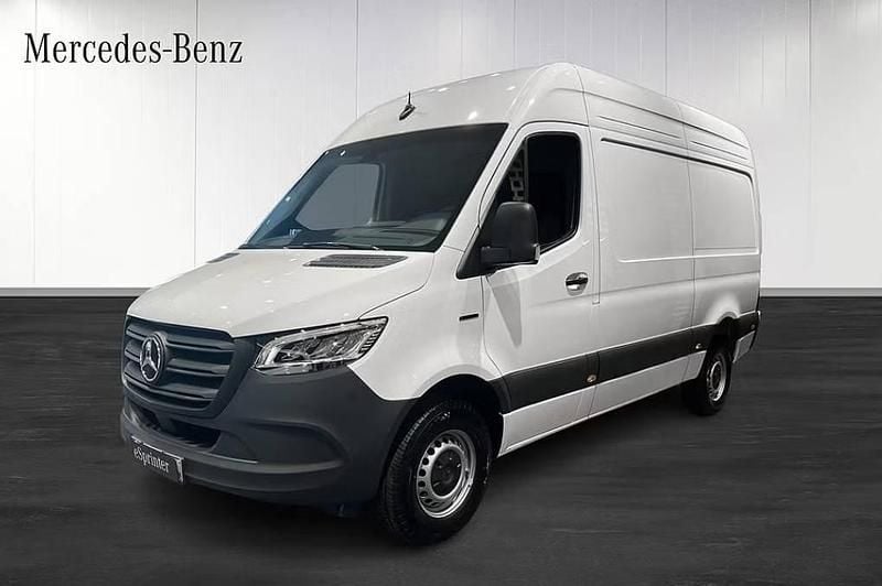 Vit Ny 2025 Mercedes E-Sprinter Van | 1 076 130 kr (Dyr) - Bild 1/4