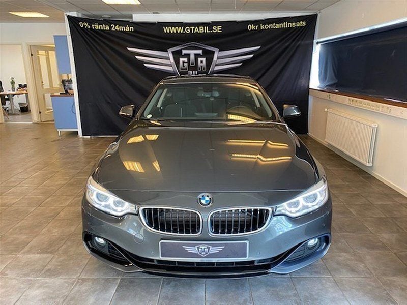 Begagnad BMW 435 Sport Line 313 HK (230 kW) 2014 Grå Sportkupé