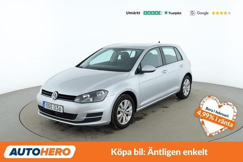 Begagnad VW Golf VII 112 HK (82 kW) 2016 Silver Halvkombi