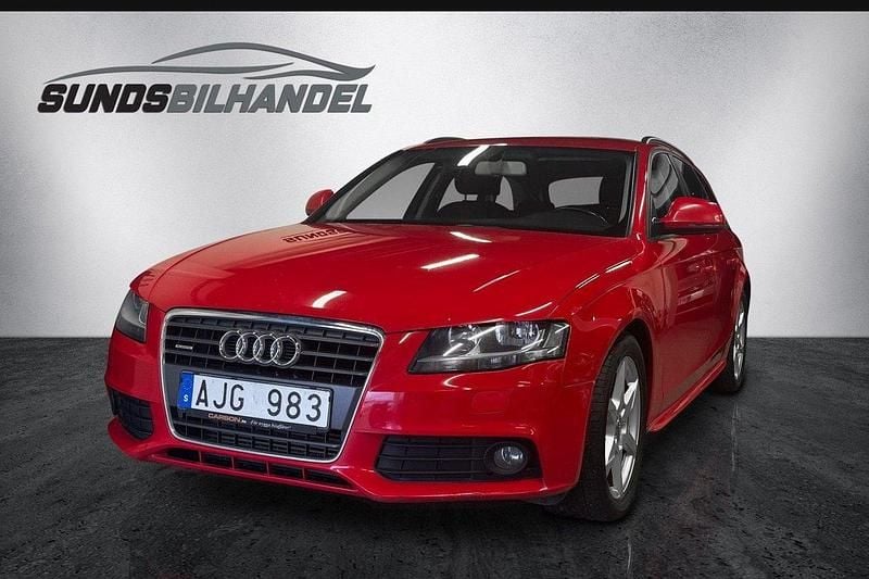 Röd Begagnad 2009 Audi A4 Kombi | 69 900 kr (Marknadspris) - Bild 1/4