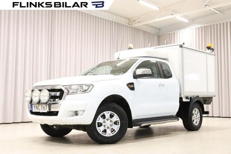 Vit Begagnad 2017 Ford Ranger Pickup | 179 900 kr (Bra pris) - Bild 1/4