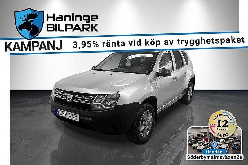 Silver Begagnad 2014 Dacia Duster SUV | 59 995 kr (Bra pris) - Bild 1/2