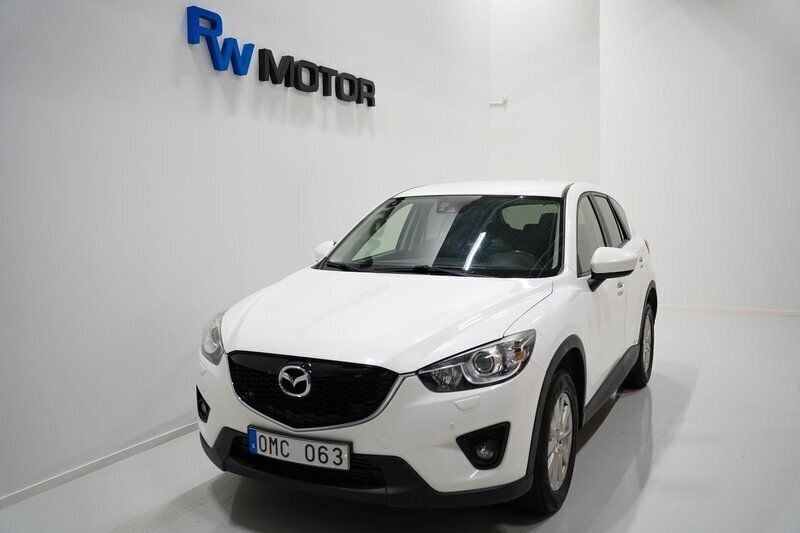 Vit Begagnad 2013 Mazda CX-5 SUV | 139 900 kr (Marknadspris) - Bild 1/4