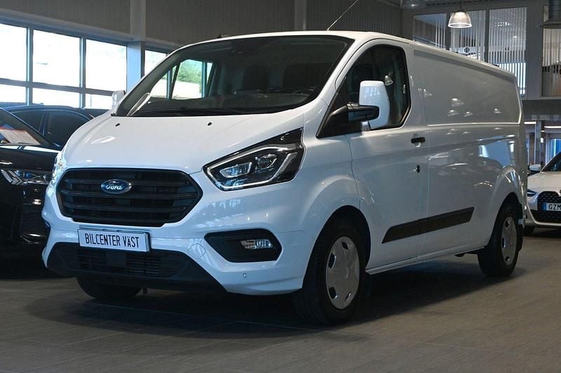 Vit Begagnad 2022 Ford Transit Custom Van | 289 000 kr (Dyr) - Bild 1/4