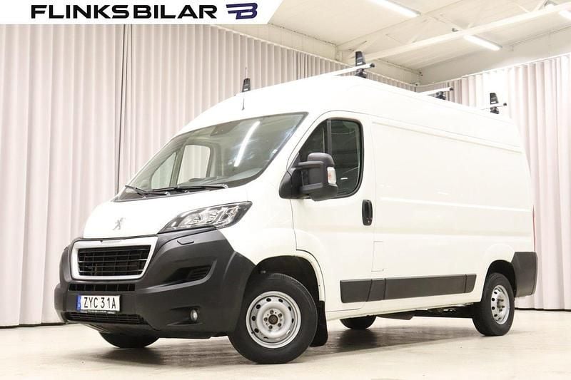 Vit Begagnad 2020 Peugeot Boxer Van | 179 800 kr (Superpris) - Bild 1/4