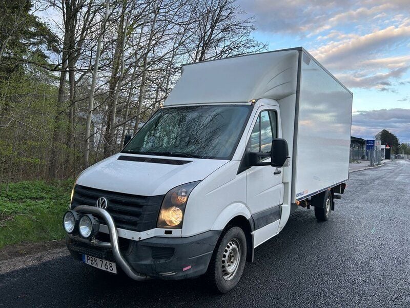 Vit Begagnad 2016 VW Crafter Van | 94 900 kr - Bild 1/4