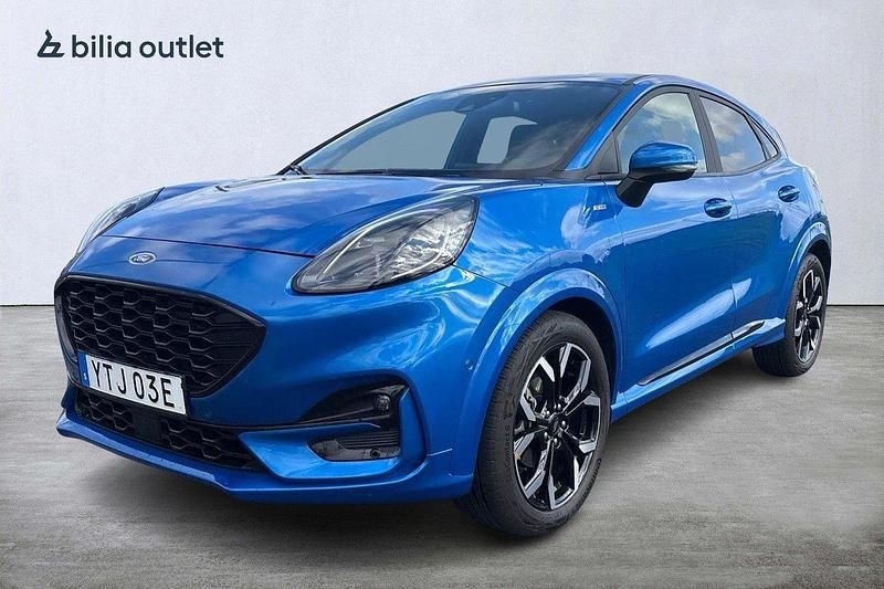 Blå Begagnad 2023 Ford Puma ST-Line SUV | 229 900 kr (Bra pris) - Bild 1/3