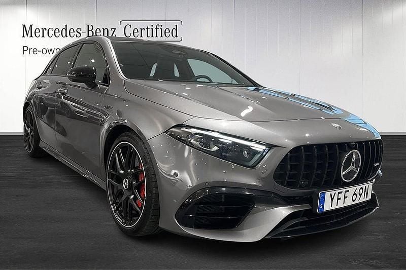 Begagnad Mercedes A45 AMG AMG 422 HK (310 kW) 2024 Grå Halvkombi