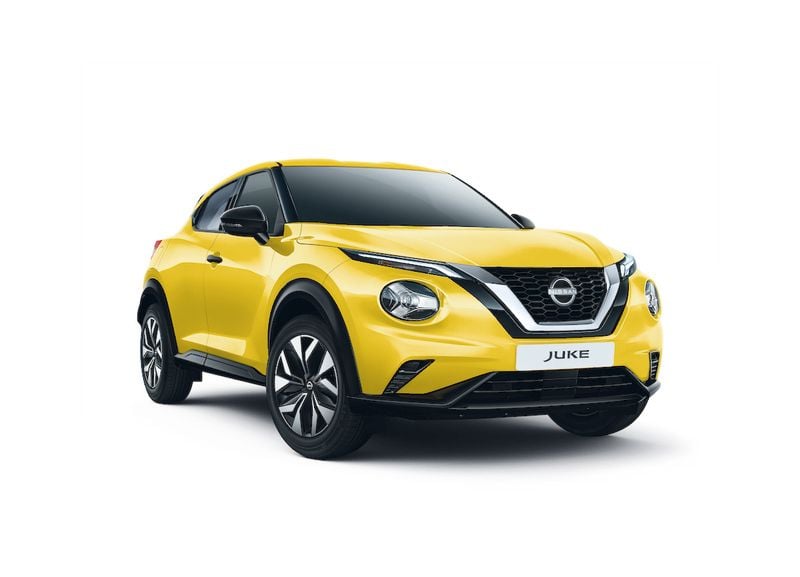 Vit Ny 2024 Nissan Juke Acenta SUV | 241 000 kr - Bild 1/1