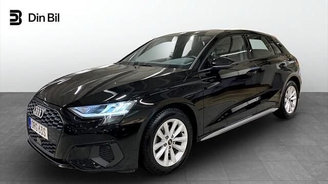 Brilliantsvart Begagnad 2022 Audi A3 Proline | 244 000 kr (Marknadspris) - Bild 1/4