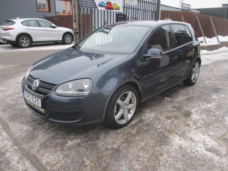 Begagnad VW Golf VI GT 102 HK (75 kW) 2007 Mörkblå Halvkombi