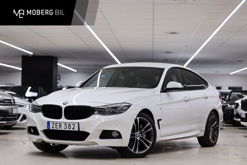 Vit Begagnad 2018 BMW 340 Gran Turismo M Sport Sedan | 319 900 kr - Bild 1/3