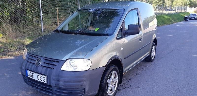 Grön Begagnad 2007 VW Caddy Minibuss | 36 000 kr (Bra pris) - Bild 1/4