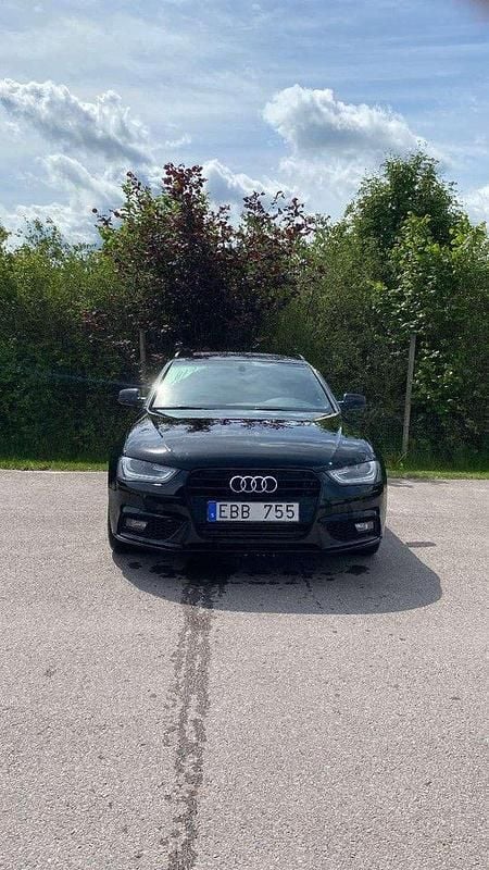 Svart Begagnad 2014 Audi A4 S-Line Kombi | 95 000 kr (Marknadspris) - Bild 1/4