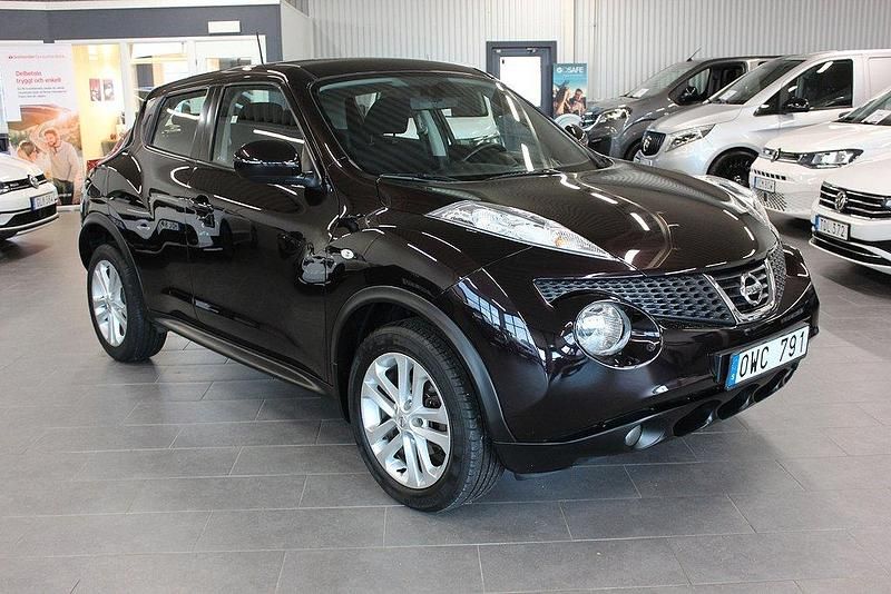Lila (lila met) Begagnad 2013 Nissan Juke SUV | 104 500 kr (Marknadspris) - Bild 1/4