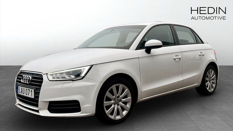 Vit Begagnad 2015 Audi A1 Sportback Halvkombi | 124 900 kr (Marknadspris) - Bild 1/4
