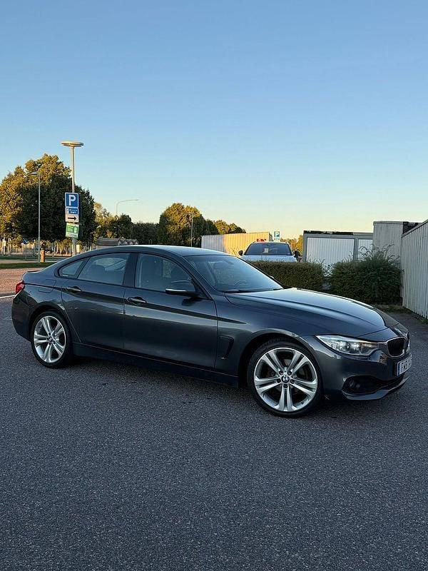 Begagnad BMW 420 184 HK (135 kW) 2015 Grå Sportkupé
