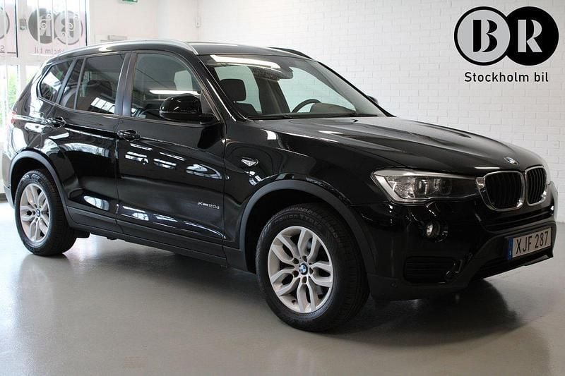 Svart Begagnad 2016 BMW X3 SUV | 149 900 kr (Bra pris) - Bild 1/4