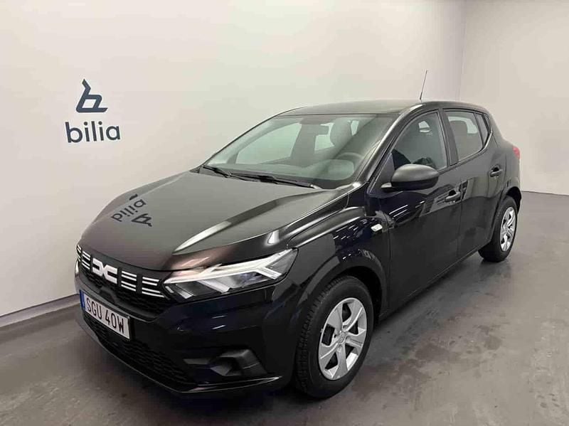 Svart Begagnad 2023 Dacia Sandero Halvkombi | 124 500 kr (Bra pris) - Bild 1/1