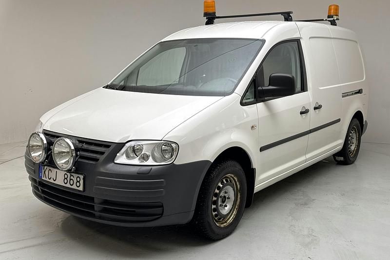 Vit Begagnad 2010 VW Caddy Maxi Minibuss | 69 000 kr (Superpris) - Bild 1/4