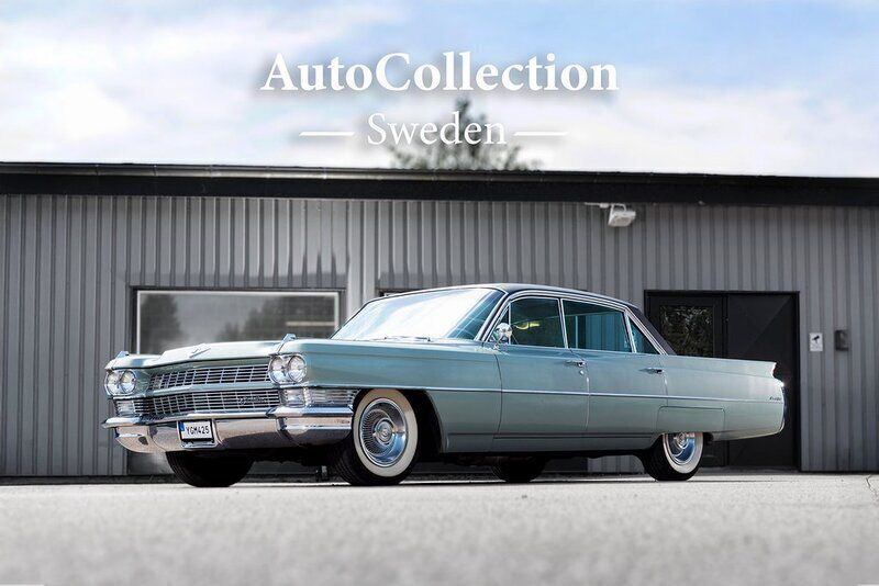 Ljusgrön Begagnad 1964 Cadillac Serie 62 Sedan | 329 900 kr - Bild 1/4