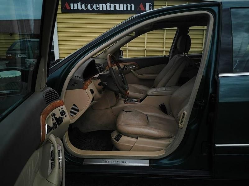 Begagnad Mercedes S500 306 HK (225 kW) 1999 Grön Sedan