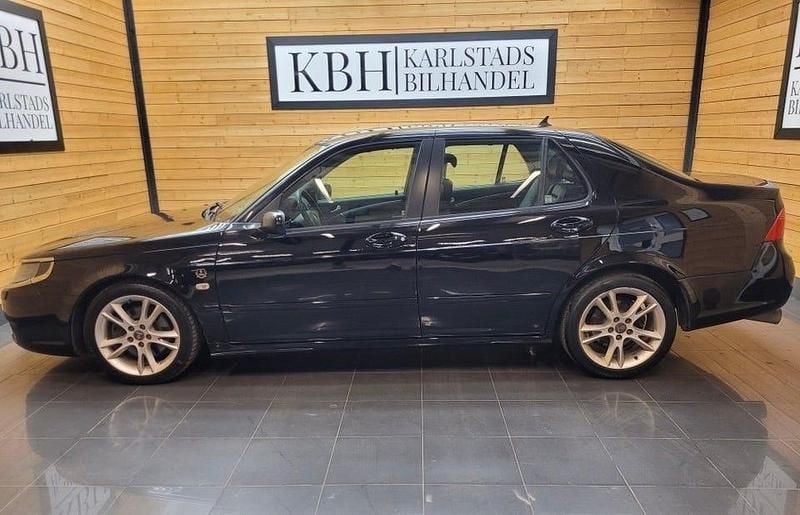 Svart Begagnad 2007 Saab 9-5 Vector Sedan | 24 900 kr (Marknadspris) - Bild 1/4