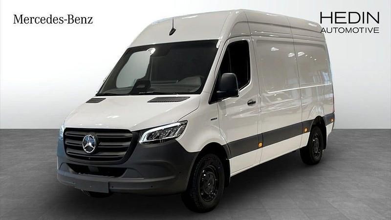 Vit (white) Begagnad 2024 Mercedes E-Sprinter Van | 1 049 240 kr - Bild 1/4
