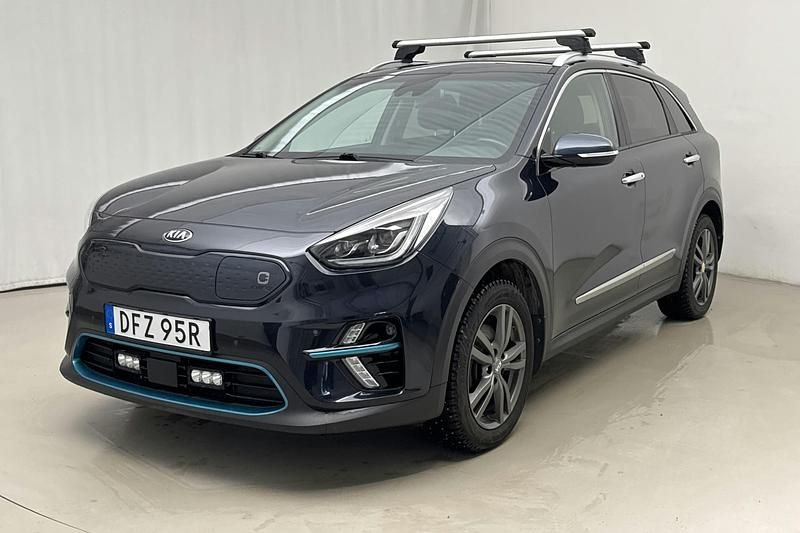 Blå Begagnad 2021 Kia e-Niro Advance SUV | 195 000 kr (Superpris) - Bild 1/4