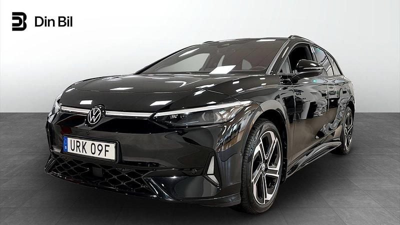 Svart Begagnad 2024 VW ID.7 GTX Kombi | 589 900 kr (Marknadspris) - Bild 1/4