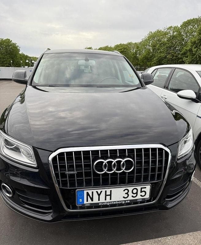 Svart Begagnad 2014 Audi Q5 Design SUV | 155 000 kr (Marknadspris) - Bild 1/4