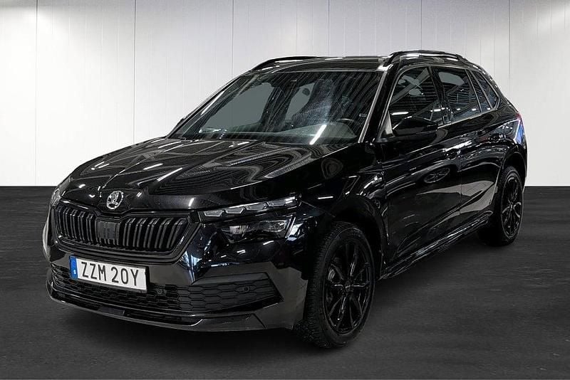 Begagnad Skoda Kamiq Monte Carlo 110 HK (80 kW) 2021 Svart SUV
