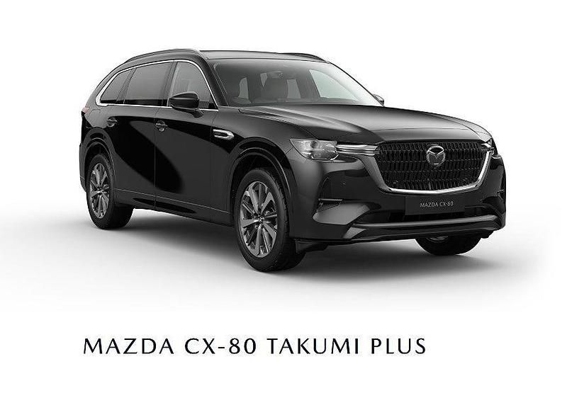 Ny Mazda CX-80 Takumi-Line 187 HK (137 kW) 2026 Jet black SUV