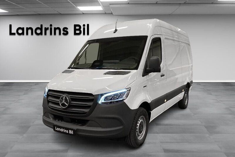 Vit Ny 2025 Mercedes E-Sprinter Van | 918 630 kr (Bra pris) - Bild 1/4