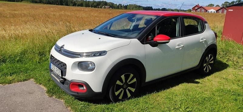 Vit Begagnad 2017 Citroën C3 Halvkombi | 60 000 kr (Marknadspris) - Bild 1/4