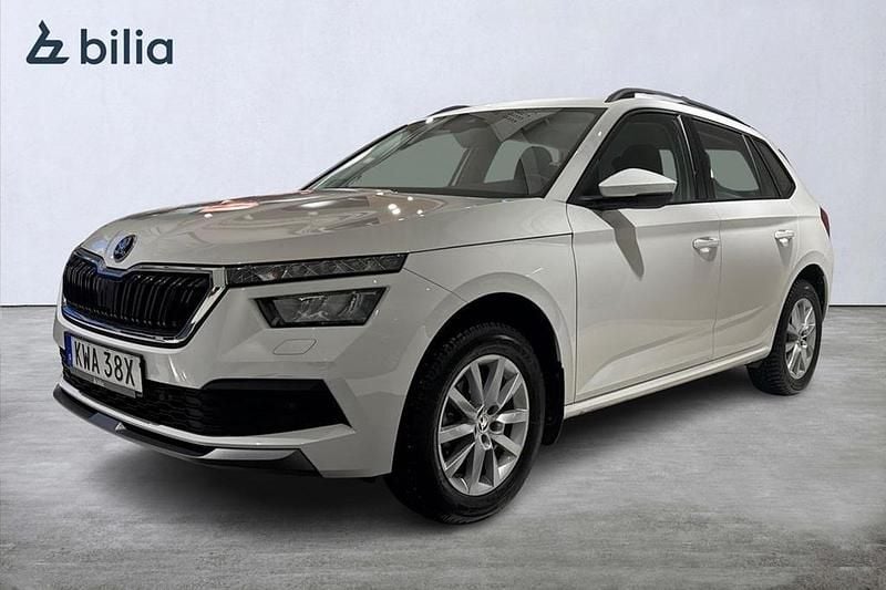 Vit Begagnad 2023 Skoda Kamiq Ambition SUV | 238 900 kr (Marknadspris) - Bild 1/4