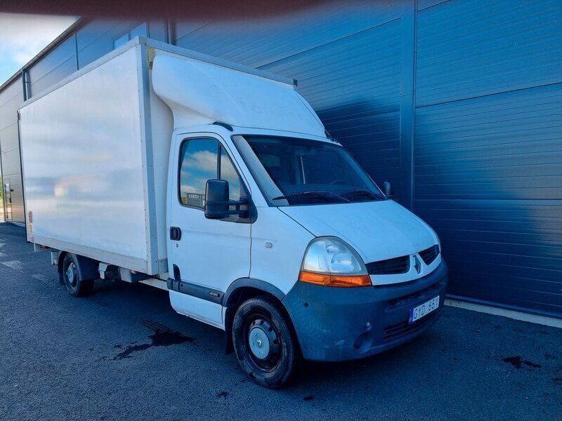 Vit Begagnad 2008 Renault Master Van | 79 900 kr - Bild 1/4