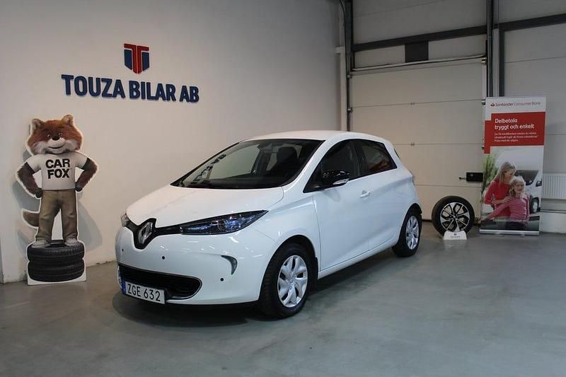 Begagnad Renault Zoe 80 kW (109 HK) 2019 Vit Halvkombi