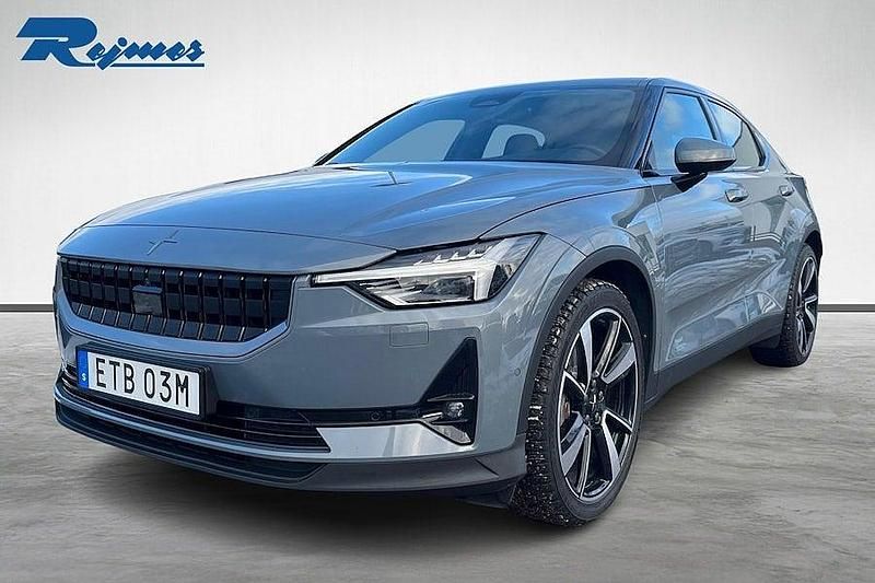 Grå Begagnad 2020 Polestar 2 Pilot Halvkombi | 309 500 kr (Marknadspris) - Bild 1/4