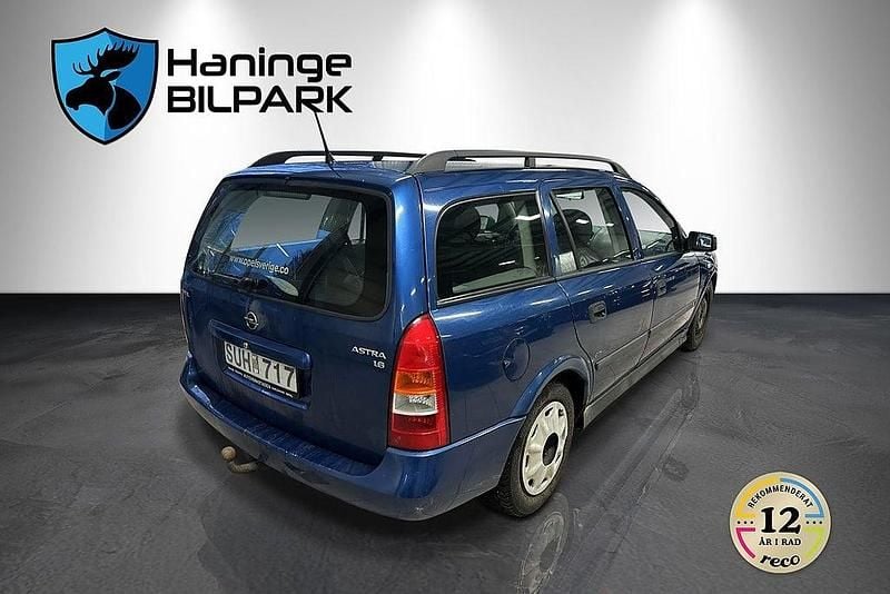 Begagnad Opel Astra 74 HK (54 kW) 2002 Blå Kombi