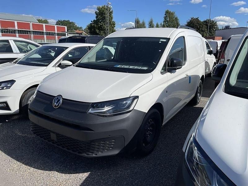 Vit (candyvit) Ny 2025 VW Caddy Minibuss | 439 750 kr (Marknadspris) - Bild 1/4