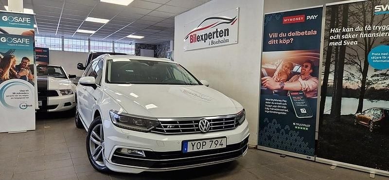 Begagnad VW Passat GT 190 HK (139 kW) 2018 Vit Kombi
