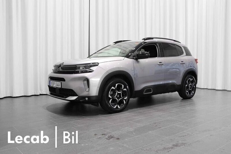 Grå (silver) Begagnad 2023 Citroën C5 Aircross PureTech SUV | 244 500 kr (Marknadspris) - Bild 1/4