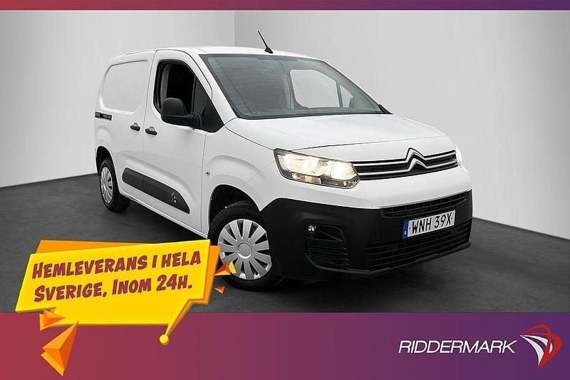 Vit Begagnad 2020 Citroën Berlingo Minibuss | 149 800 kr - Bild 1/3