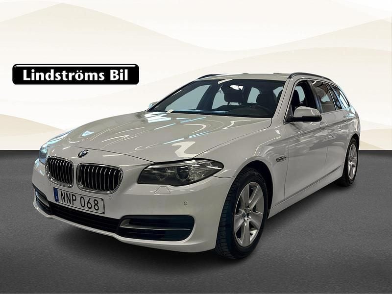 Begagnad BMW 520 186 HK (136 kW) 2014 Vit Kombi