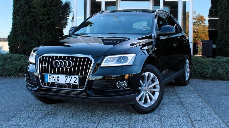 Svart Begagnad 2014 Audi Q5 Design SUV | 209 900 kr (Lite dyr) - Bild 1/4