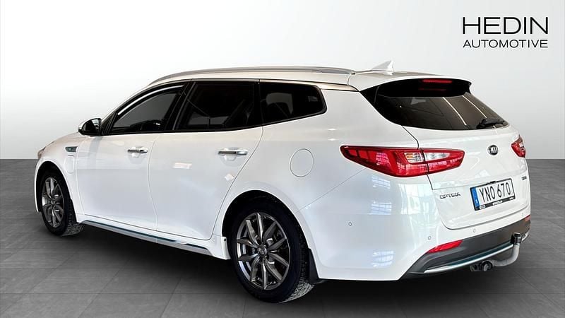 Begagnad Kia Optima Sport 205 HK (150 kW) 2018 Vit Kombi