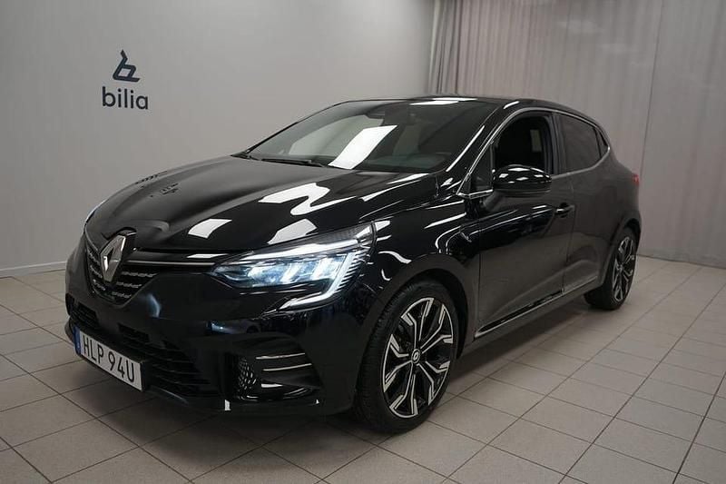 Svart Begagnad 2022 Renault Clio V Techno Halvkombi | 169 900 kr (Lite dyr) - Bild 1/3