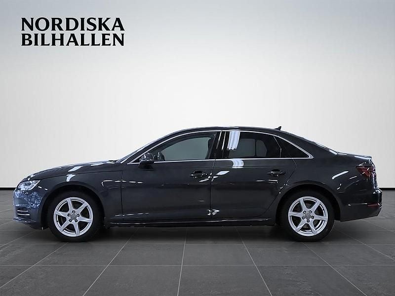 Begagnad Audi A4 Proline 150 HK (110 kW) 2018 Grå Sedan